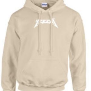 Cream/Tan Gildan Yeezus Hoodie